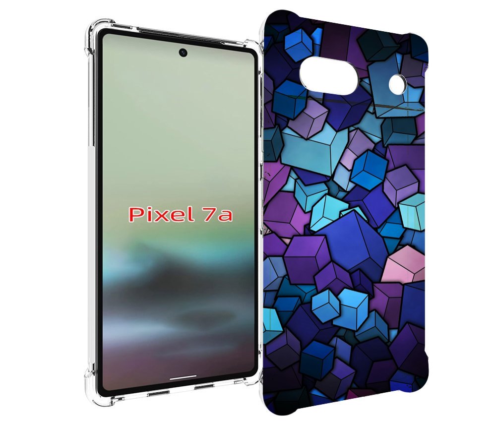 

Чехол MyPads лепестки для Google Pixel 7A, Tocco