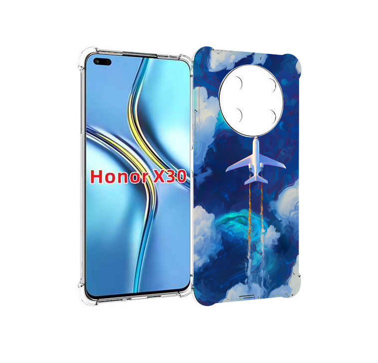 

Чехол MyPads самолет-в-небе-рисунок для Honor X30 / Magic4 Lite 5G, Прозрачный, Tocco