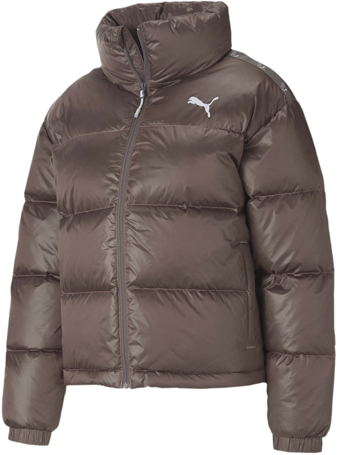 

Пуховик женский PUMA Shine Down Jacket коричневый L, Shine Down Jacket