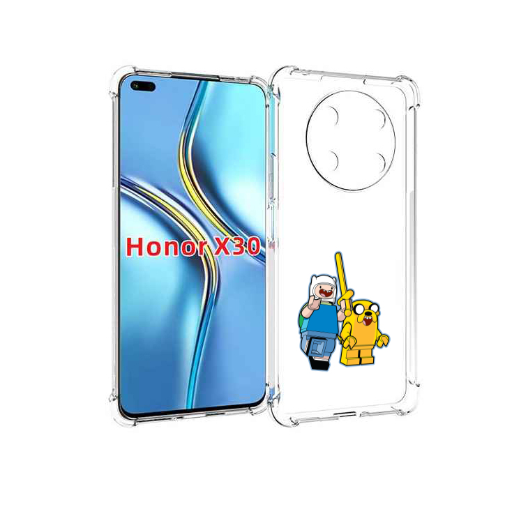

Чехол MyPads время приключений лего для Honor X30 / Magic4 Lite 5G, Прозрачный, Tocco
