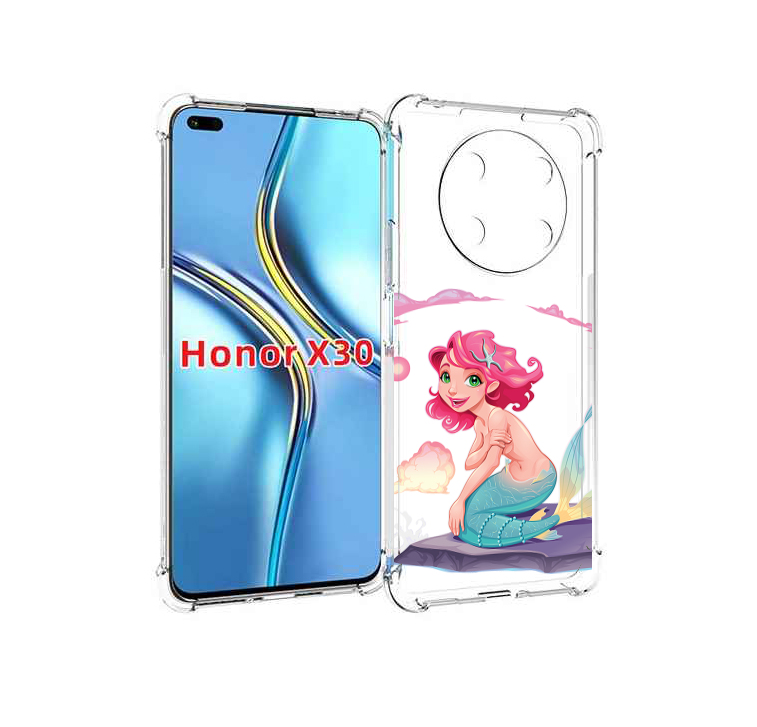 

Чехол MyPads русалочка для Honor X30 / Magic4 Lite 5G, Прозрачный, Tocco