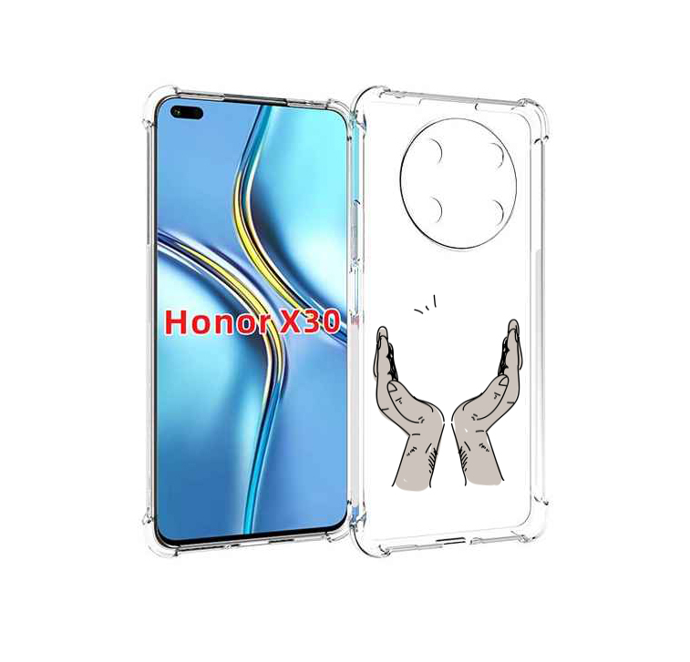

Чехол MyPads руки-тянутся-к-небу для Honor X30 / Magic4 Lite 5G, Прозрачный, Tocco