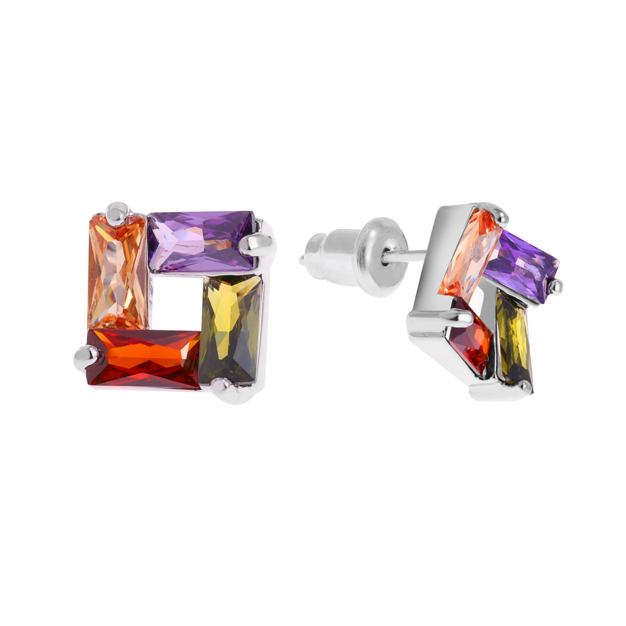 

Серьги из бижутерного сплава Ice&High Collection MS333935, хрусталь, MS333935