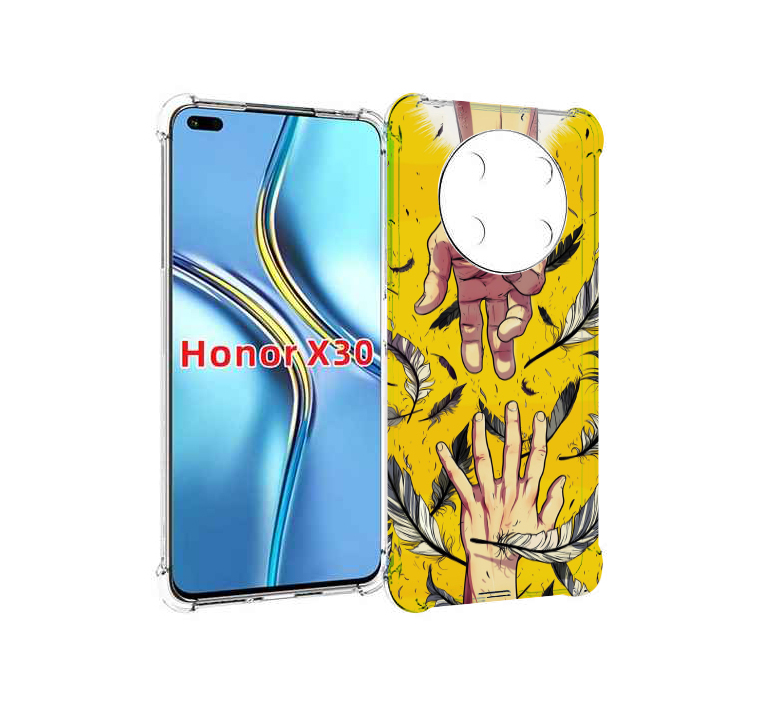 

Чехол MyPads рука-в-руку для Honor X30 / Magic4 Lite 5G, Прозрачный, Tocco