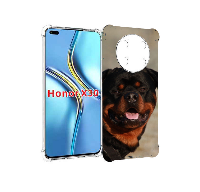 

Чехол MyPads ротвеллер 2 для Honor X30 / Magic4 Lite 5G, Прозрачный, Tocco