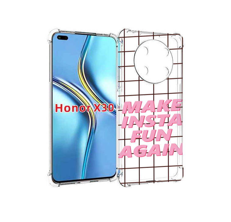 

Чехол MyPads розовая-надпись-про для Honor X30 / Magic4 Lite 5G, Прозрачный, Tocco