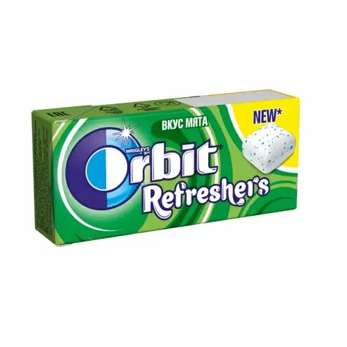 фото Жевательная резинка orbit refreshers мята 16 г