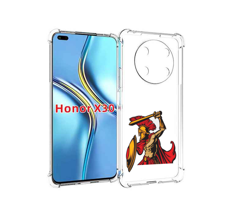 

Чехол MyPads римский-воин для Honor X30 / Magic4 Lite 5G, Прозрачный, Tocco