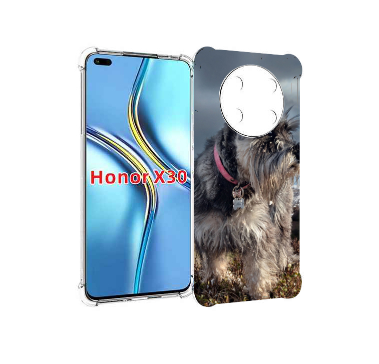 

Чехол MyPads ризеншнауцер 2 для Honor X30 / Magic4 Lite 5G, Прозрачный, Tocco