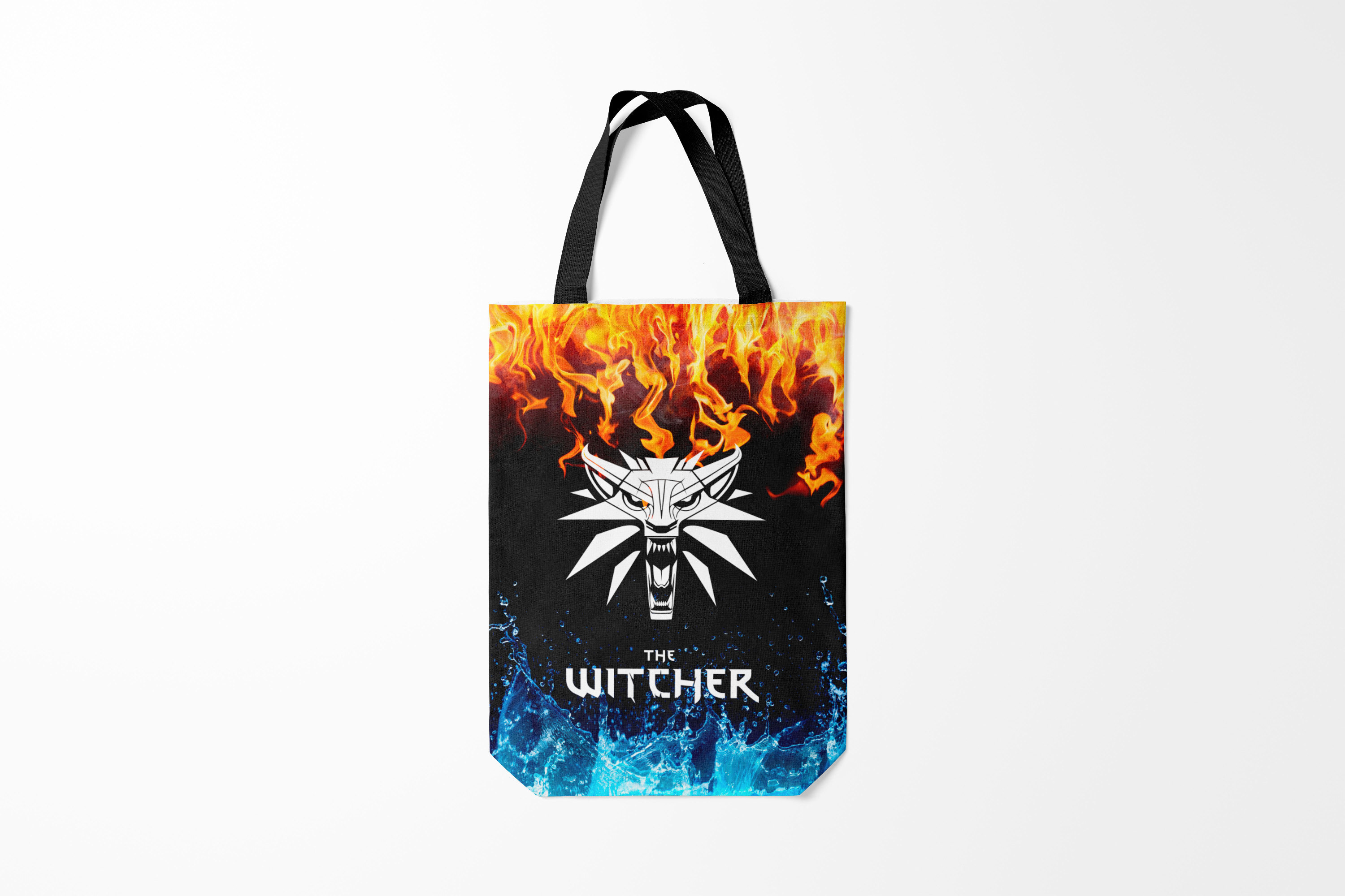 

Сумка шoппер унисекс Burnettie Ведьмак The Witcher., черный, Ведьмак The Witcher.