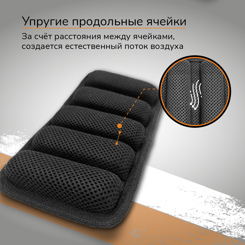 

Защитная экипировка Ганза КАП 23х12, Черный, КАП 23х12