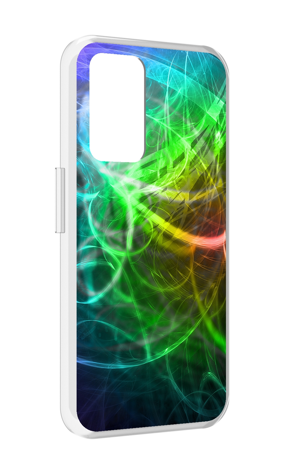 

Чехол MyPads разноцветная-абстракция-линиями для Realme GT Neo3T, Прозрачный, Tocco