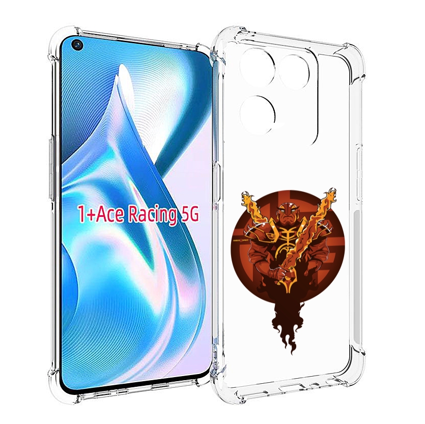 

Чехол Mypads Ember Spirit Для Oneplus Ace Racing, Прозрачный, Tocco