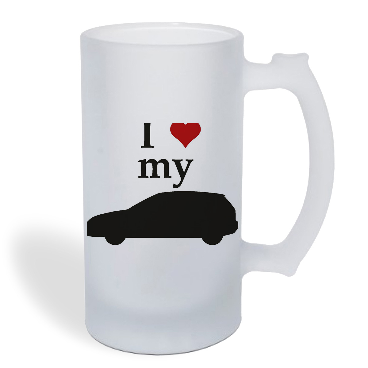 

Кружка пивная CoolPodarok Авто. I love my car