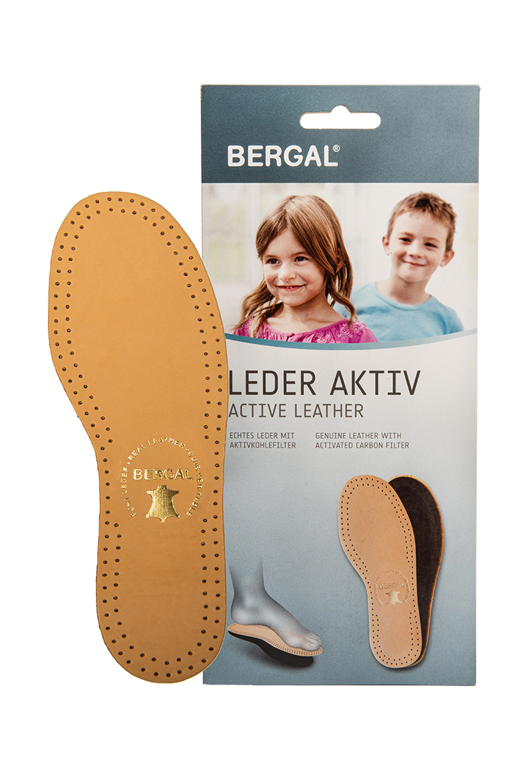

Стельки для обуви детские BERGAL Leder Aktiv KIDS 29, Leder Aktiv KIDS
