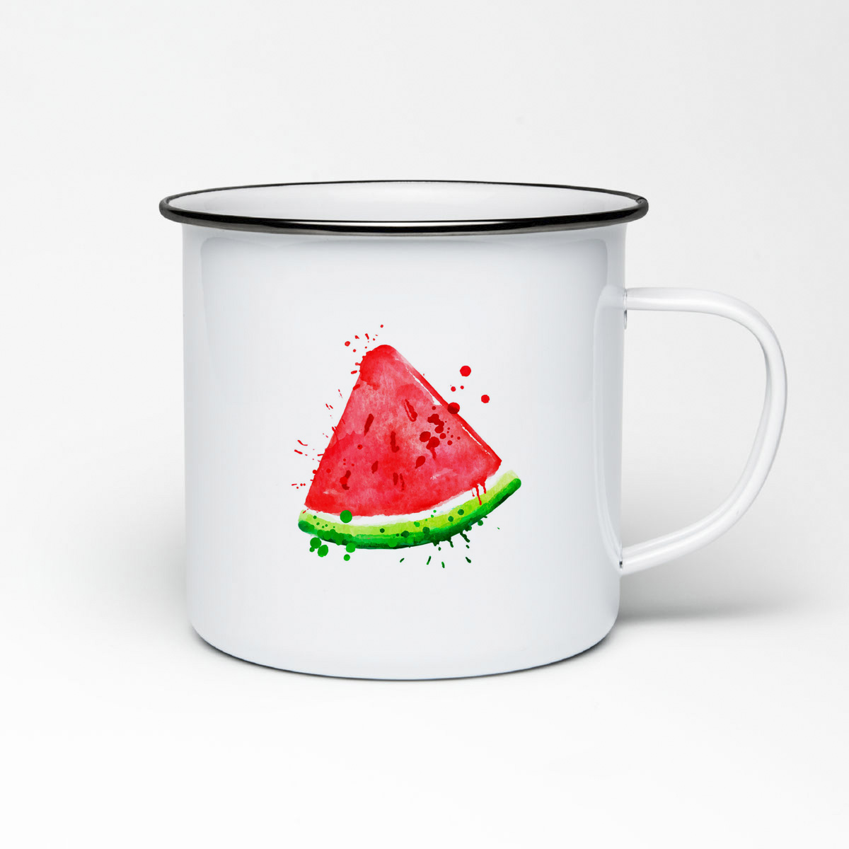 

Кружка металлическая CoolPodarok Фрукты. Долька арбуза