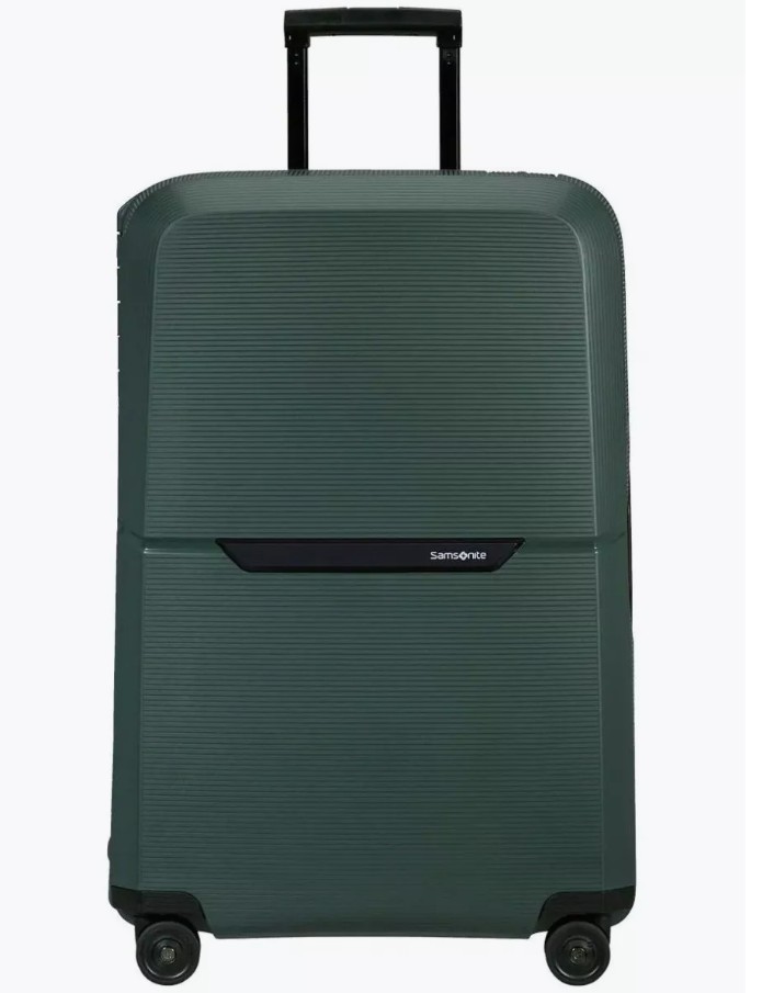 Чемодан унисекс Samsonite Magnum Eco Spinner forest green, 75х51х32 см