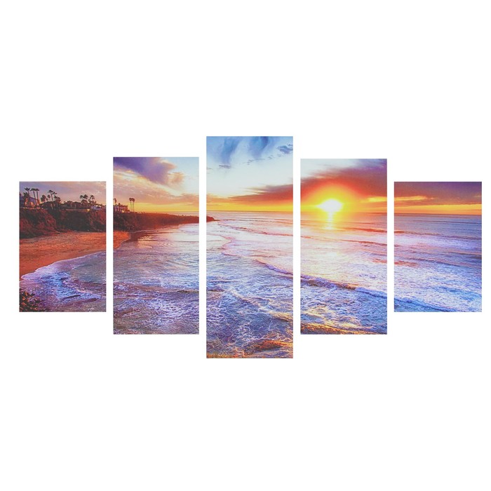 

Модульная картина "Морской берег" 20*30 - 2 части, 20*40 - 2 части, 20*50, 110*50
