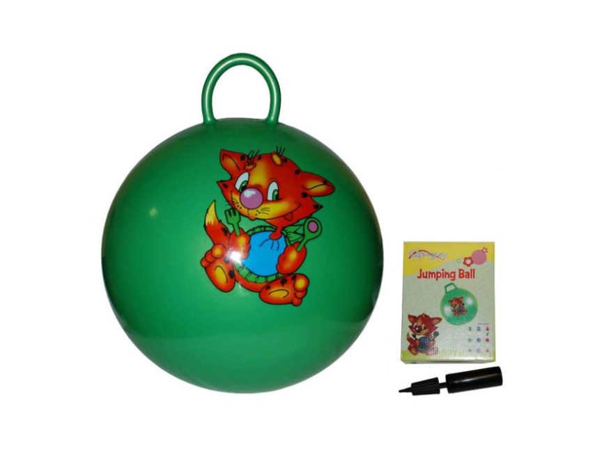 Мяч Stingrey Для аэробики зеленый, 55 см