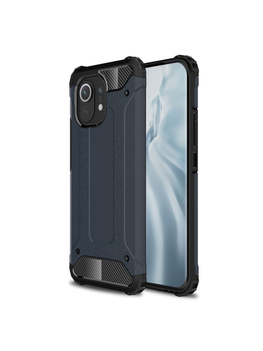 

Brodef Delta противоударный чехол для Xiaomi Mi 11 Синий