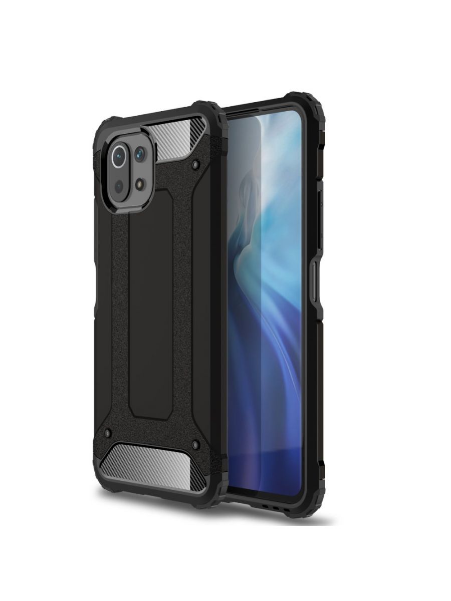 

Brodef Delta противоударный чехол для Xiaomi Mi 11 Lite Черный