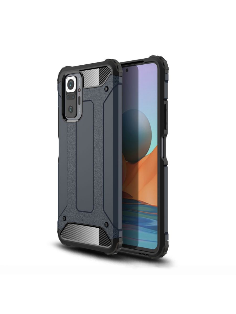 

Brodef Delta противоударный чехол для Xiaomi Redmi Note 10 Pro Синий