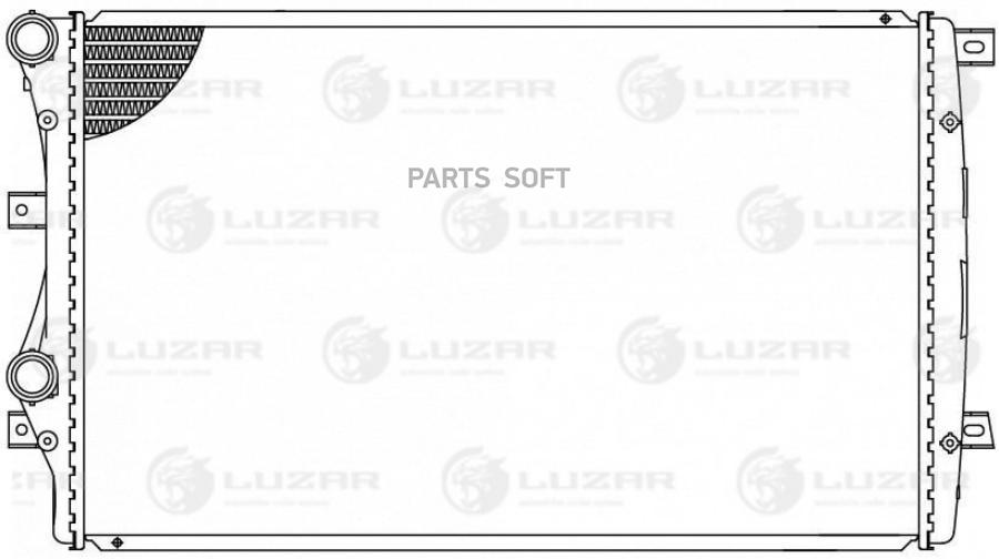 

Радиатор охлаждения двигателя Luzar LRC1813
