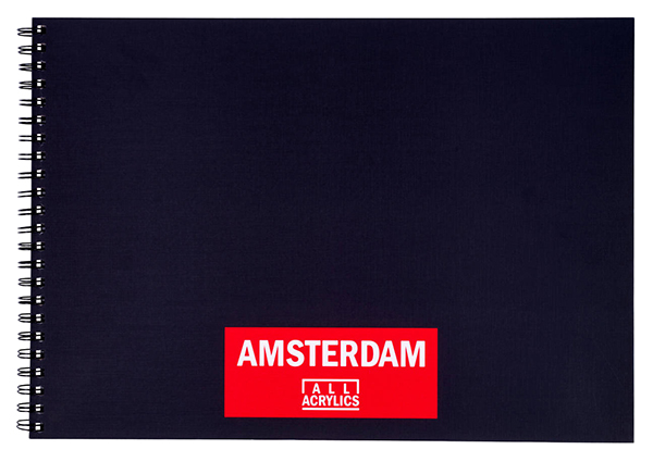 

Альбом Talens Amsterdam на спирали для акрила 29,7 х 42 см 30 л 250 г