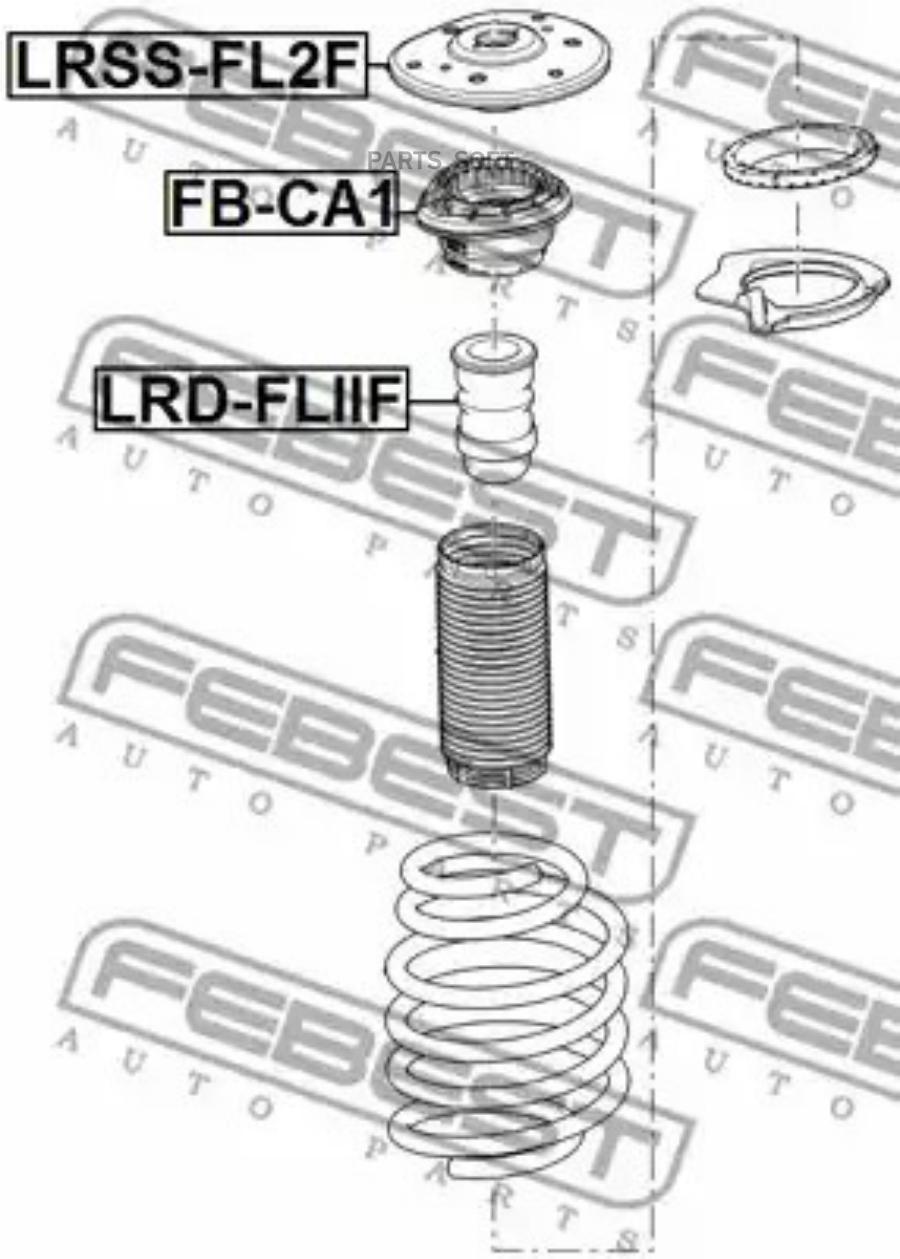 

LRSS-FL2F_опора амортизатора переднего Land Rover Freelander 06-14