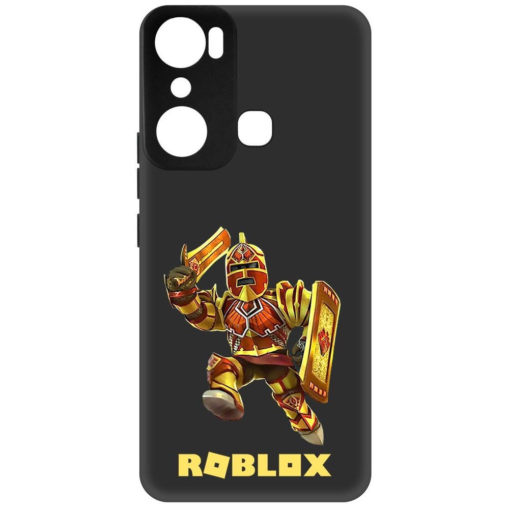 

Чехол-накладка Софт Roblox-Рэдклифф для Infinix Hot 20i, Черный