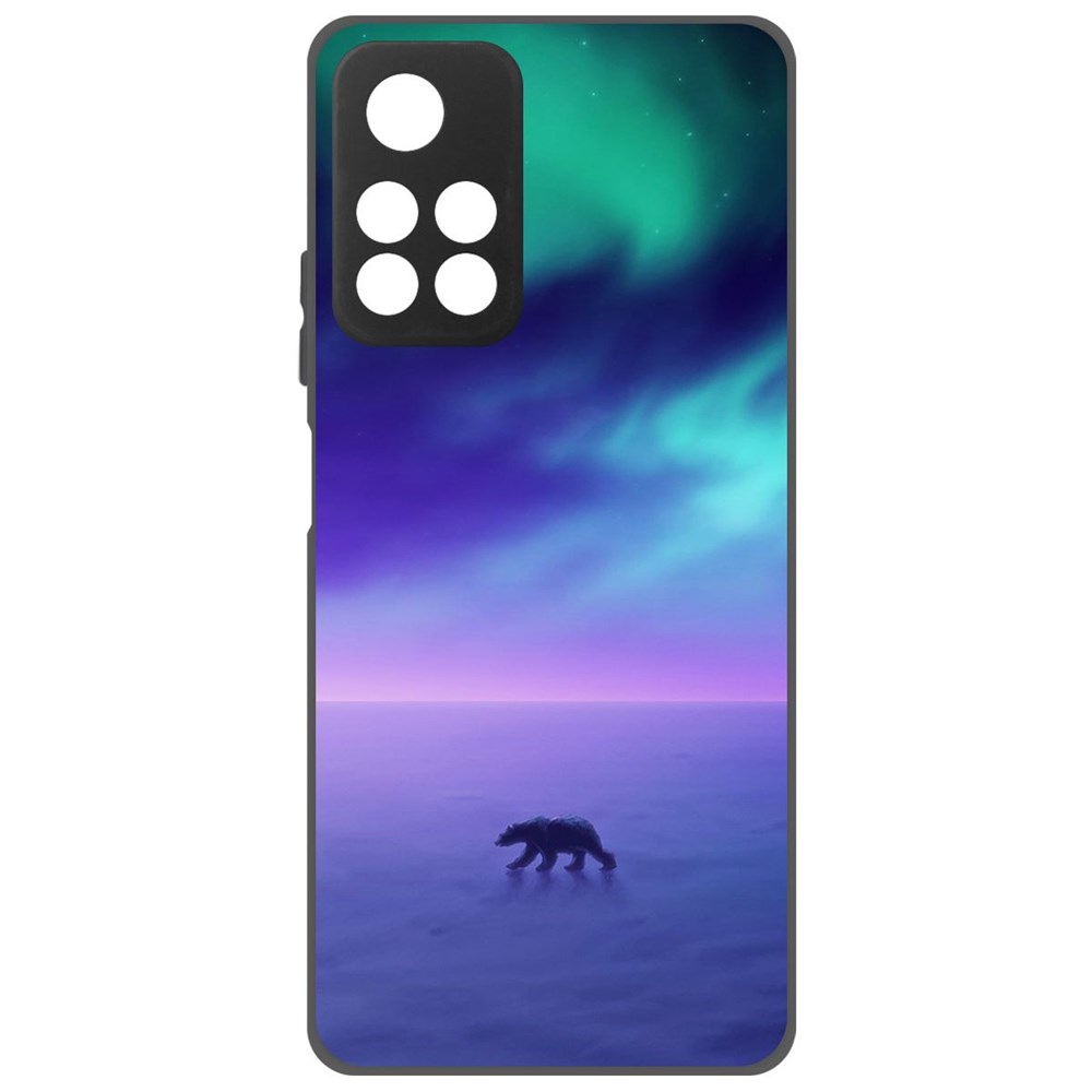 Чехол-накладка Софт Северное Сияние для Poco M4 Pro 5G