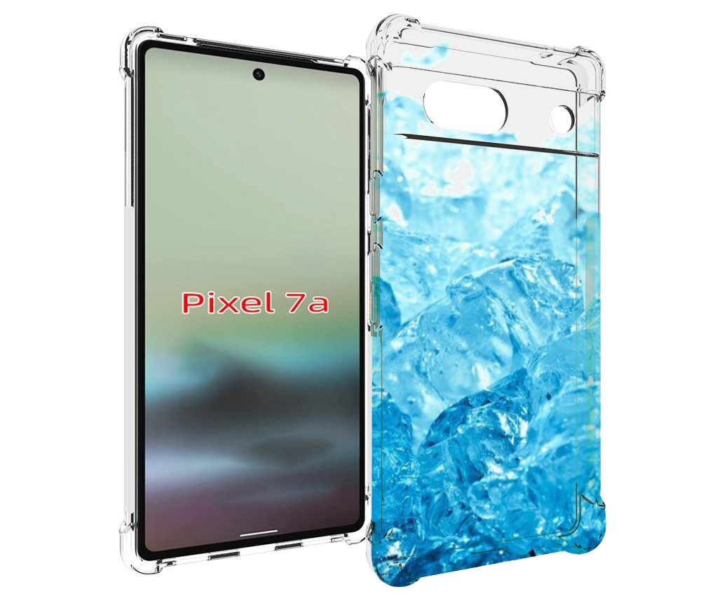 

Чехол MyPads кусочки-льда для Google Pixel 7A, Tocco