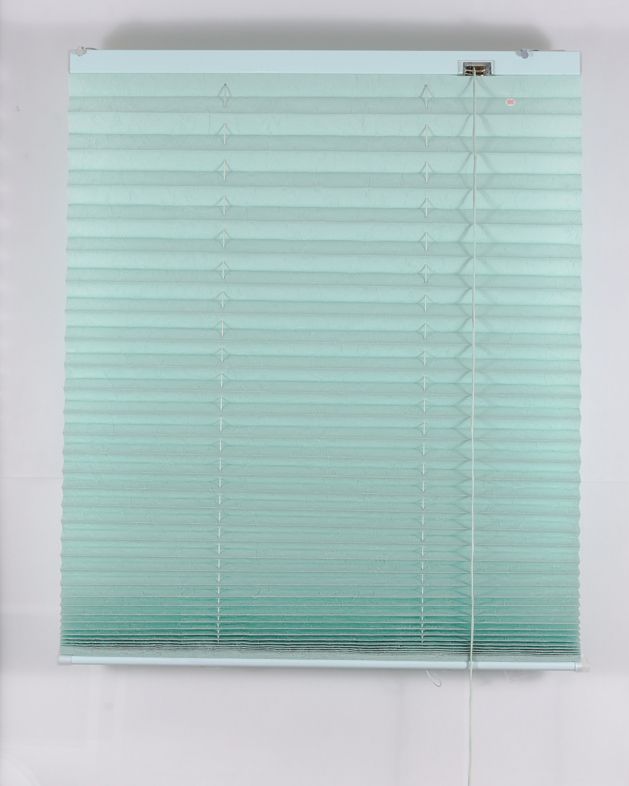 Штора плиссе, размер 60х160, цвет светло-зеленый