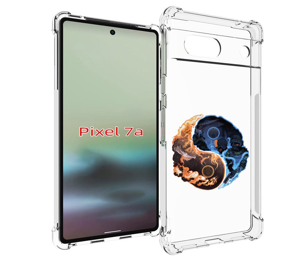 

Чехол MyPads кс-го-инь-янь для Google Pixel 7A, Tocco