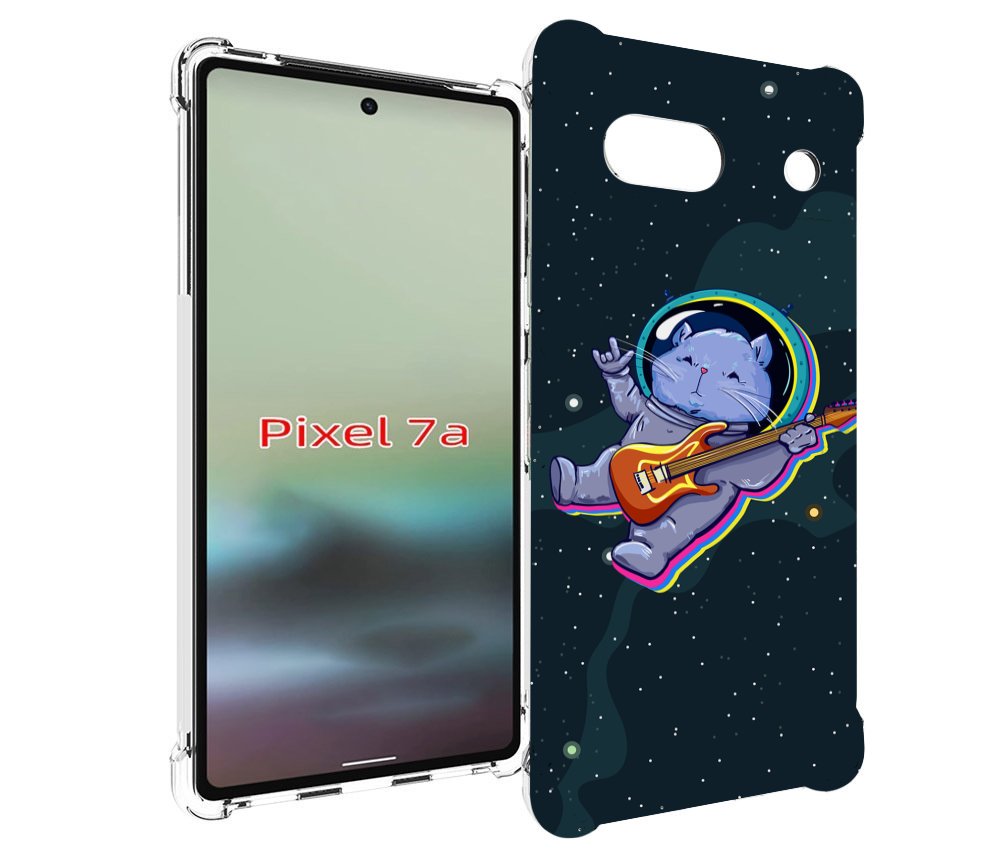 

Чехол MyPads крутой-хомяк-в-космосе для Google Pixel 7A, Tocco