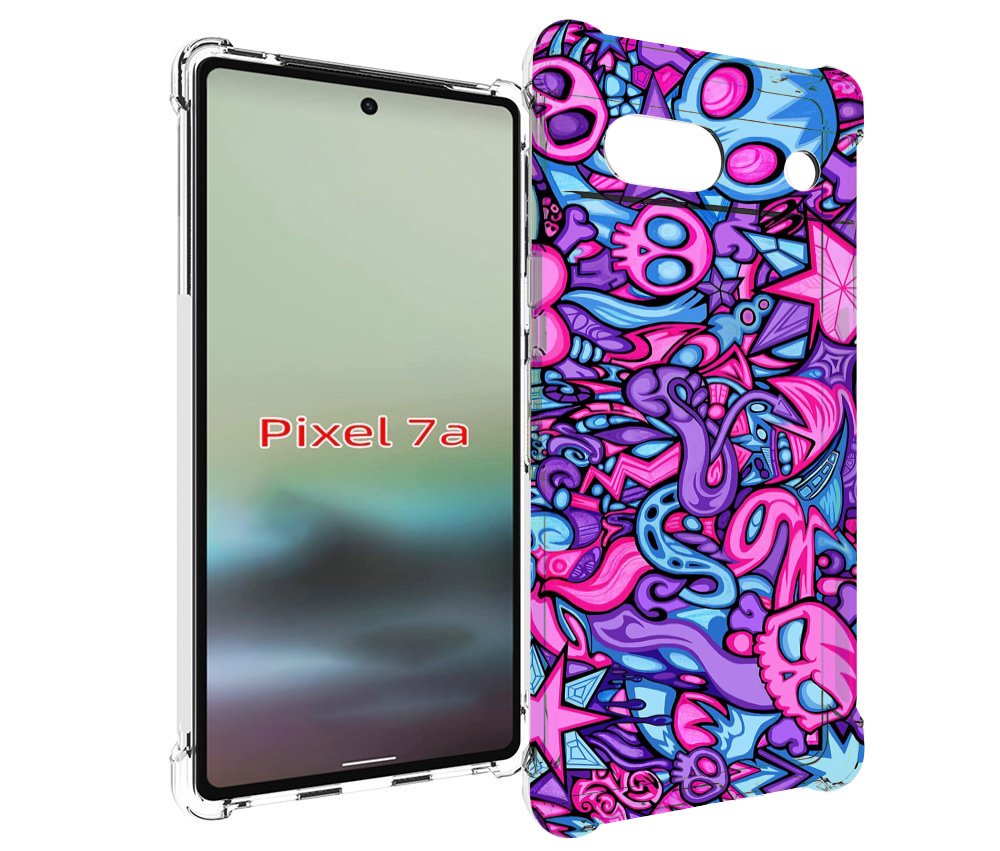 

Чехол MyPads крутой-паттерн для Google Pixel 7A, Tocco