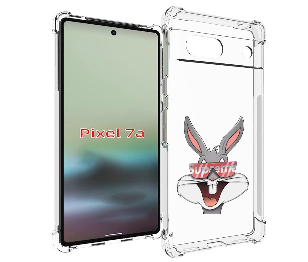 

Чехол MyPads крутой-заяц для Google Pixel 7A, Tocco