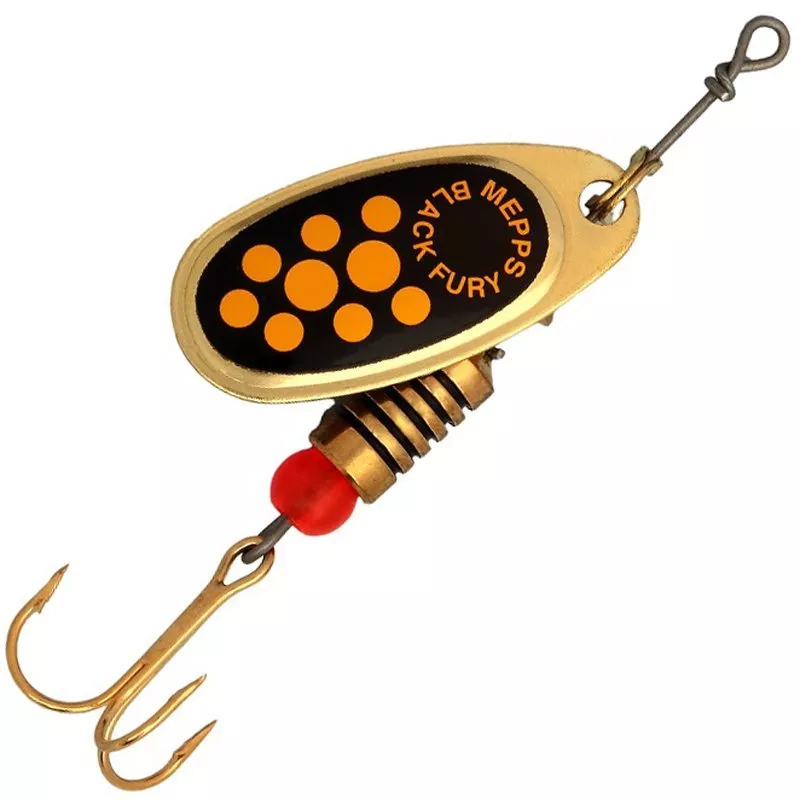 

Блесна Mepps Comet Black Fury №2 gold/yellow, Comet Black Fury