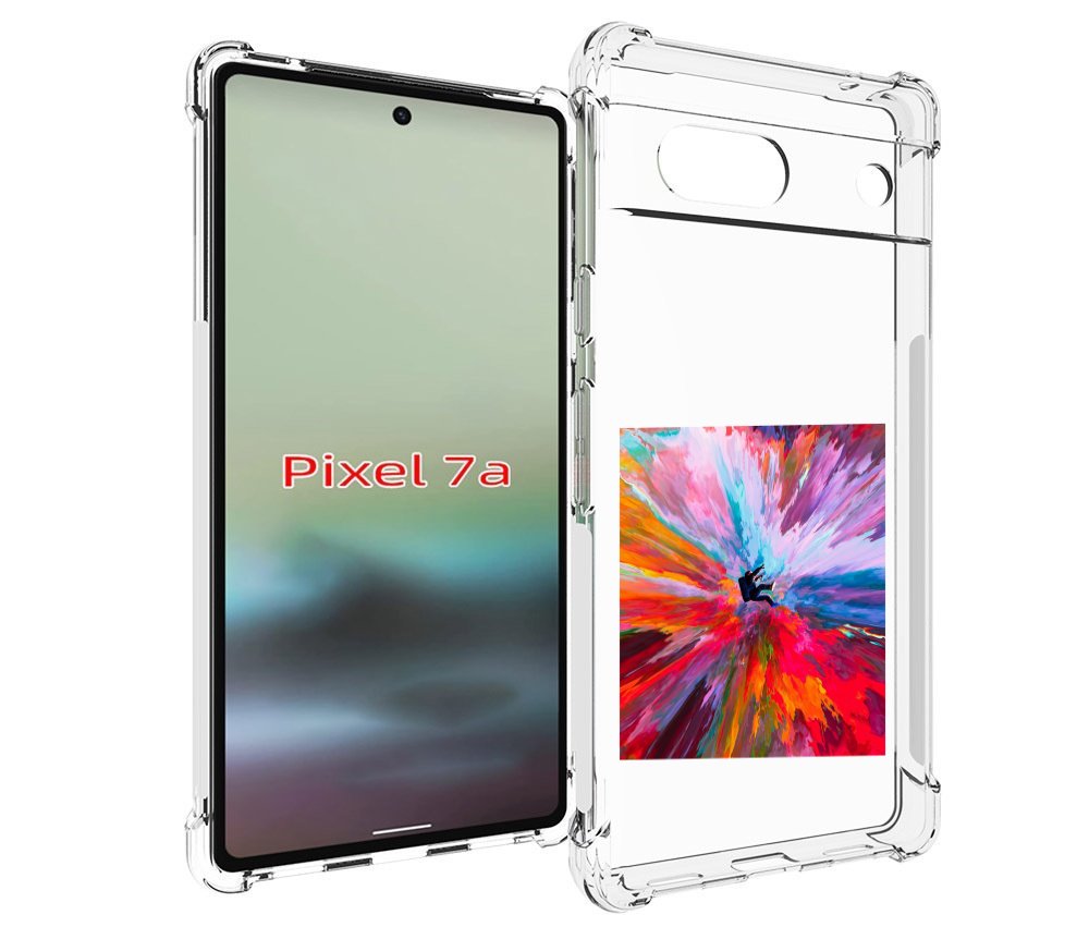 

Чехол MyPads красочный астранавт для Google Pixel 7A, Tocco