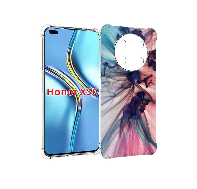 

Чехол MyPads разноцветный дым для Honor X30 / Magic4 Lite 5G, Прозрачный, Tocco