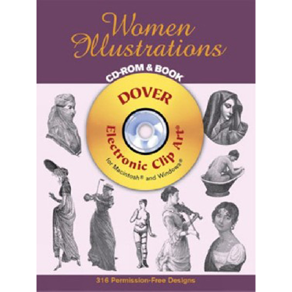 

Women Illustrations CD-ROM and Book / Dover