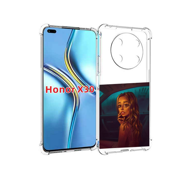 

Чехол MyPads пуп-невесты женский для Honor X30 / Magic4 Lite 5G, Прозрачный, Tocco