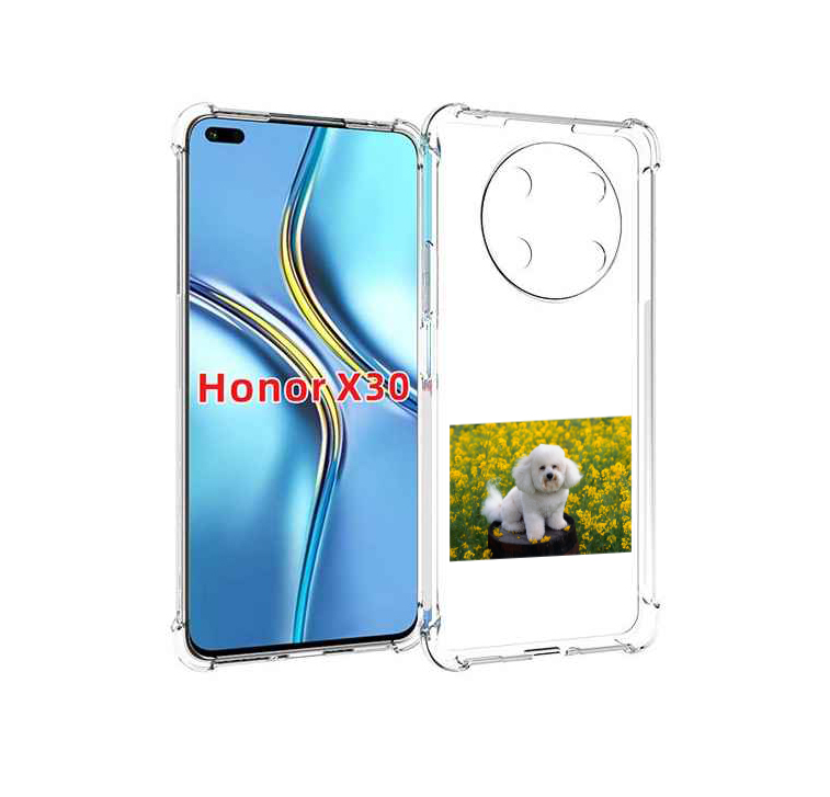 

Чехол MyPads пудель белыи для Honor X30 / Magic4 Lite 5G, Прозрачный, Tocco