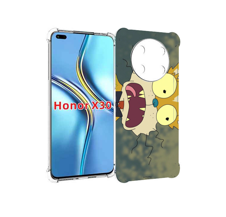 

Чехол MyPads пугливый кот для Honor X30 / Magic4 Lite 5G, Прозрачный, Tocco