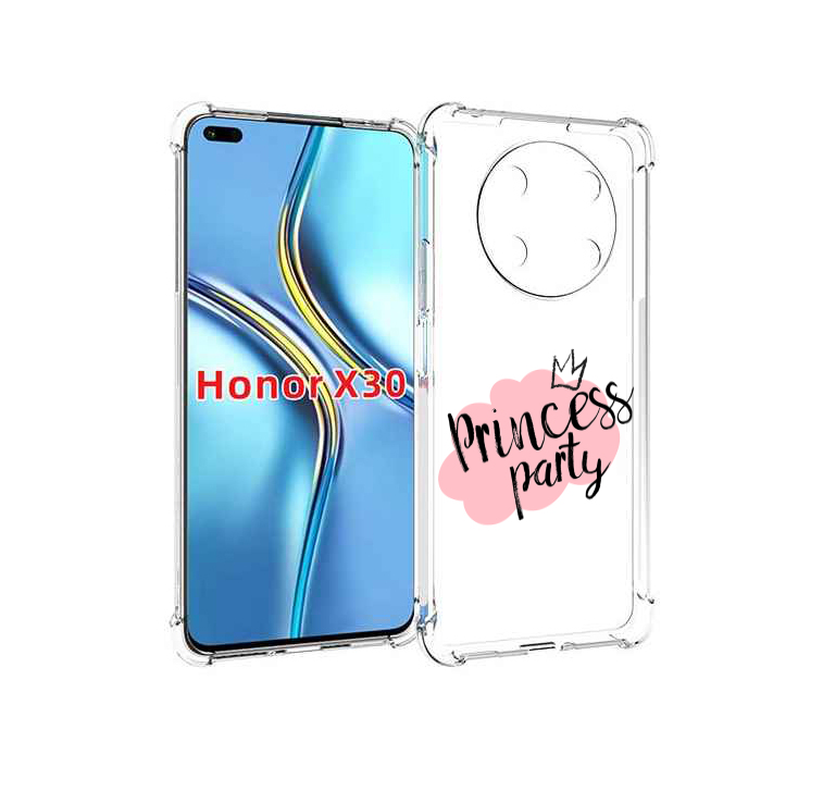 

Чехол MyPads принцессная-вечеринка для Honor X30 / Magic4 Lite 5G, Прозрачный, Tocco