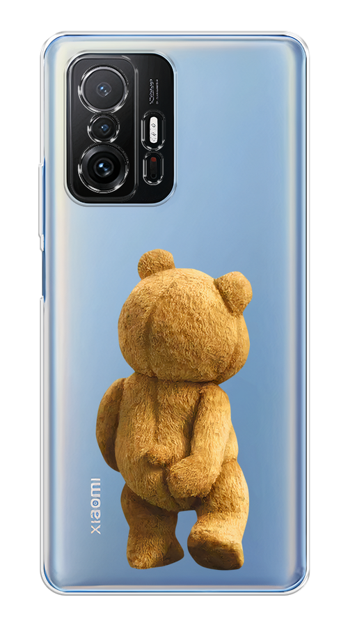 

Чехол на Xiaomi Mi 11T/11T Pro "Медвежья спина", Коричневый;прозрачный, 311250-1