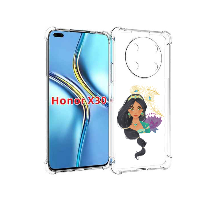 

Чехол MyPads принцесса-из-алладина женский для Honor X30 / Magic4 Lite 5G, Прозрачный, Tocco