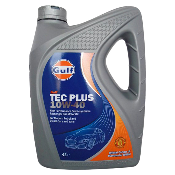 

Моторное масло GULF TEC Plus SAE 10W-40 (4л) GULF арт. 5056004115122