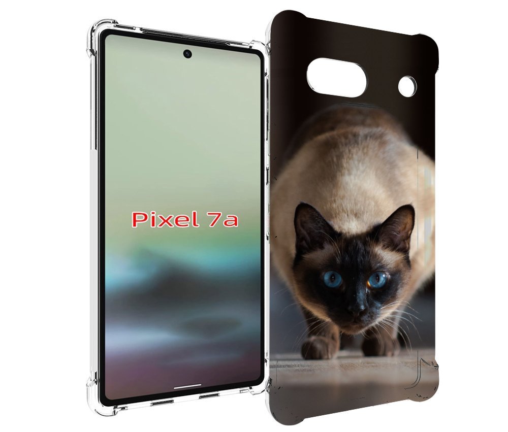 

Чехол MyPads кошка сиамская для Google Pixel 7A, Tocco