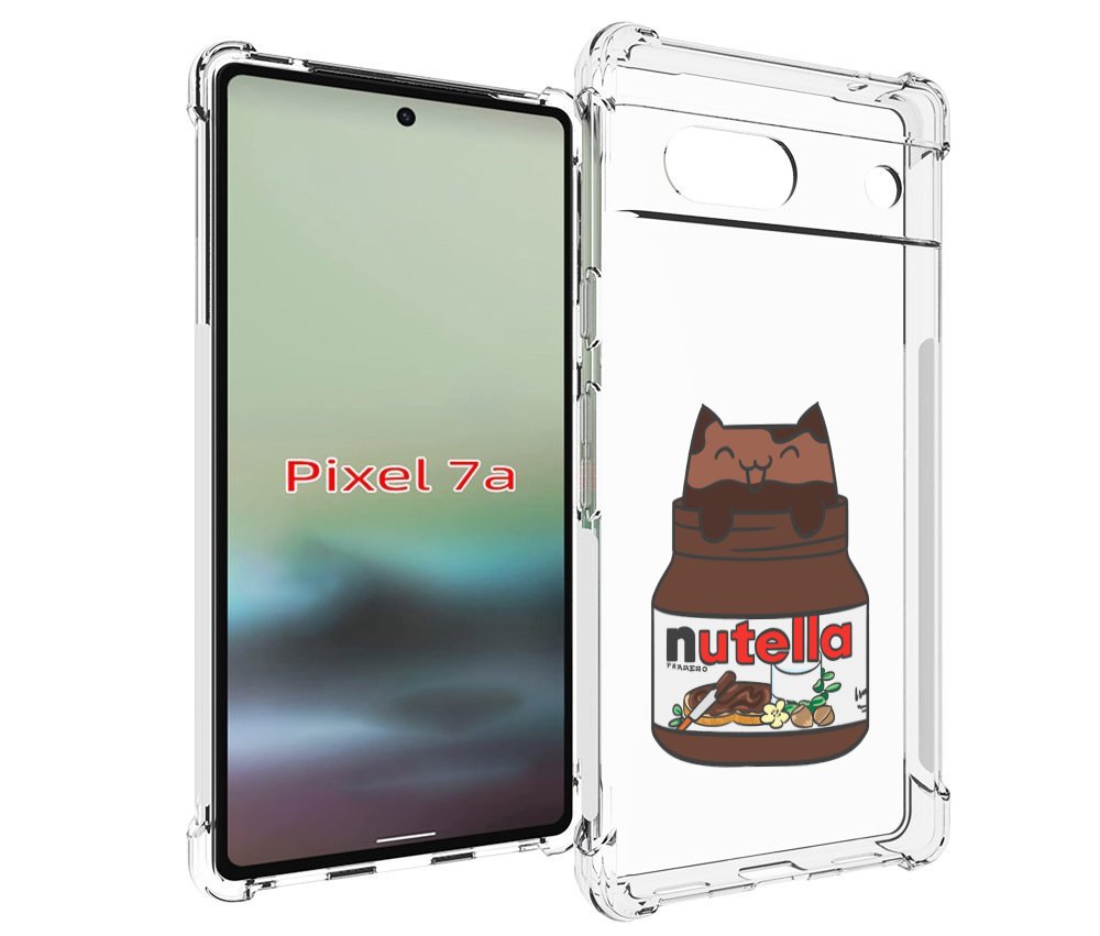 

Чехол MyPads кошечка-в-нутелле для Google Pixel 7A, Tocco